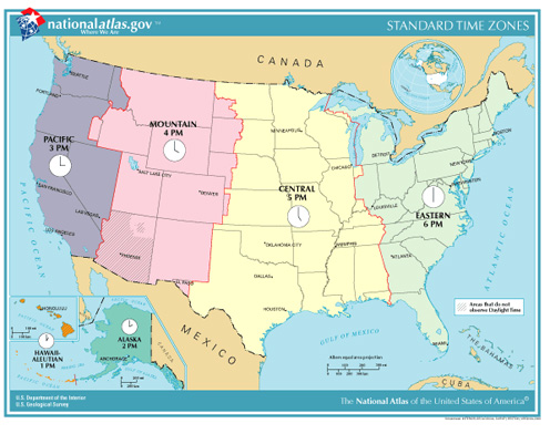 time zones map canada. TIME ZONE MAP USA CANADA