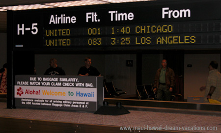 Hawaii Airport Baggage Claim