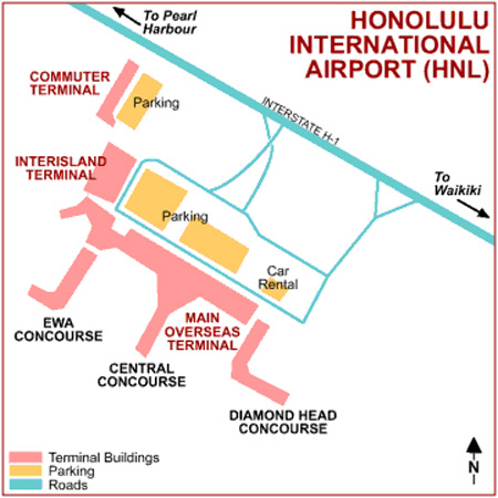 Honolulu International Airport Terminals