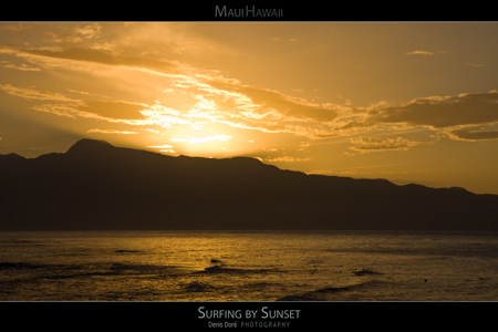 Maui Hawaii Sunset Posters