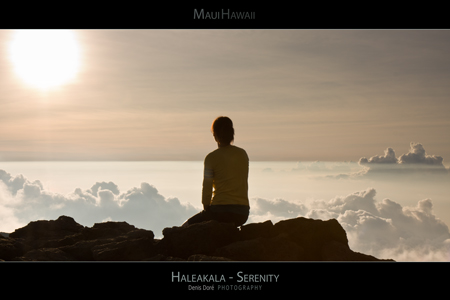 Hawaii Maui Posters of Haleakala Sunsets
