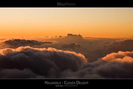 Hawaii Maui Posters of Haleakala Sunsets