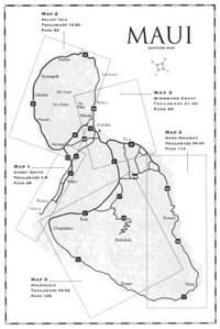 Maui Travel Guide - Maui Trailblazer Master Map Maui Travel Guide - Maui Trailblazer Master Map