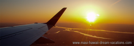 Maui Airport Sunset